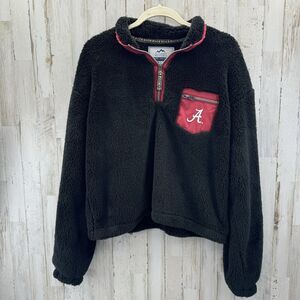 Summit Sportswear University of Alabama Crimson Tide Sherpa Pullover Size XL